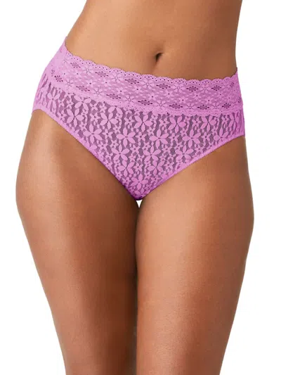 Wacoal Halo Lace Hi-cut Brief Underwear 870305 In First Bloom