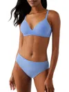 Wacoal How Perfect Contour Wireless Bra In Blue Hydrangea