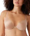 Wacoal Inner Sheen T-shirt Bra Womens Roebuck Seamless Adjustable Buu115 In Roebuck