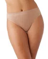 Wacoal Inner Sheen High Cut Bikini In Roebuck
