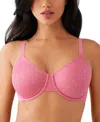 Wacoal Inside Job Underwire Bra In Chateau Rose