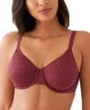 Wacoal Inside Job Underwire Bra In Cordovan