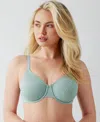 Wacoal Inside Job Underwire Bra In Green