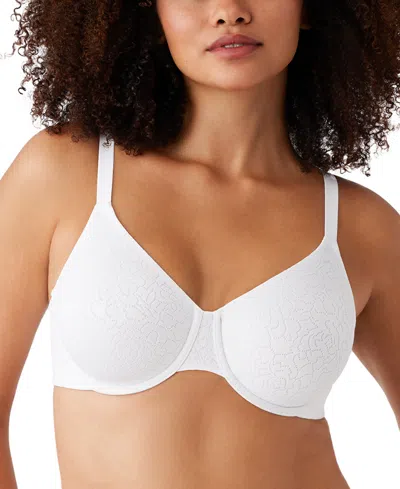 Wacoal Women's Inside Job Full Coverage Underwire Bra 855345 In White