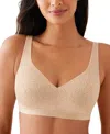 Wacoal Inside Job Wireless Bra In Sand