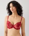 Wacoal Midnight Soiree Underwire Bra In Red
