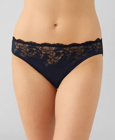 Wacoal Women's Modern Affair Bikini 846281 In Blue