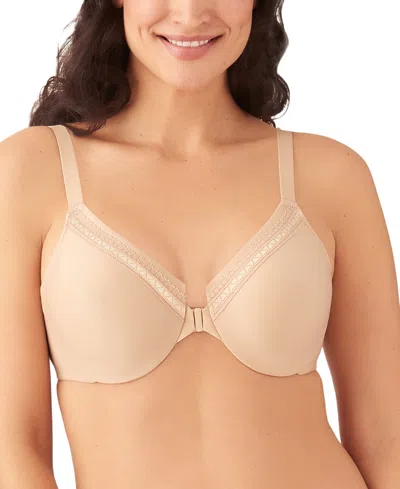 Wacoal Front Close Underwire Bra In Nude In Neutral