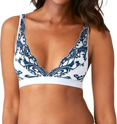 Wacoal Women's Retro Chic Full Figure Underwire Bra In Arctic Ice/titan In Multi