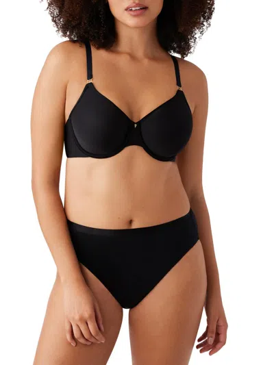 Wacoal Simply Done Seamless Underwire T-shirt Bra In Black