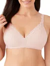 Wacoal Softly Styled Lace-trim Contour Bra