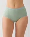 Wacoal Understated Cotton Briefs In Green