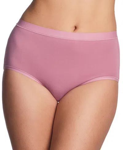 Wacoal Women's Understated Cotton Brief Underwear 875362 In Pink