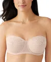 Wacoal Visual Effects Minimizer Bra Womens Sand Strapless Underwire Gbo527 In Sand