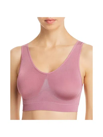 Wacoal Womens Lingerie Wireless Sports Bra In Purple