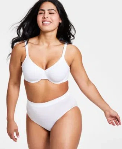 Wacoal Womens Perfect Primer Bra B Smooth Brief Underwear In White