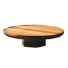 Waga Brown Kralj Wooden Cake Stand