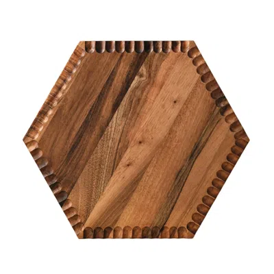 Waga Brown Mona Wooden Serving Tray