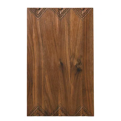 Waga Brown Sana Rectangular Wooden Serving Tray