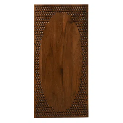 Waga Brown Tisa Long Wooden Serving Tray