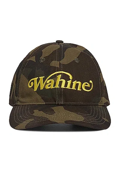 Wahine Baseball Cap In Camo