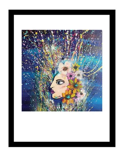 WAHLART DESIGN GODDESS SPLATTER DESIGN WALL ART BY SARAH WAHL