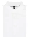 Wahts Button Spread-collar Shirt In White