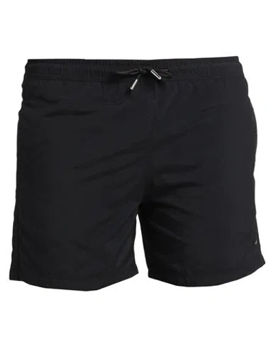 Wahts Man Swim Trunks Black Size L Polyamide In Black