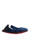 Wai Design Man House Slipper Navy Blue Size 9.5 Textile Fibers