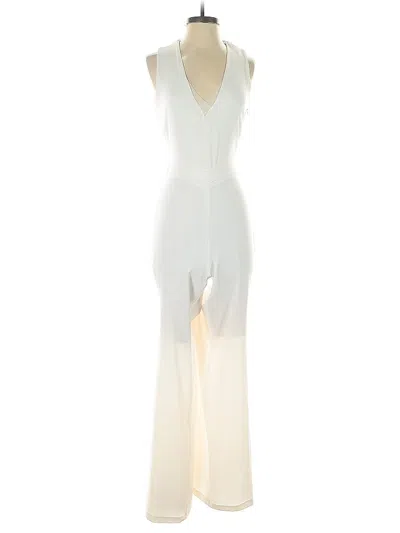 Pre-owned Wai Ming Jumpsuit In White