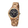 Waidzeit Women's Gold / Blue / Brown Wine Princess Noir Wine Barrel Watch