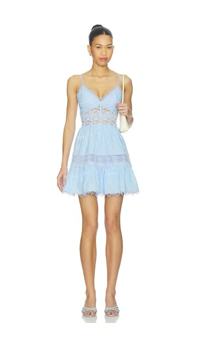 Waimari Amarelle Mini Dress In Blue