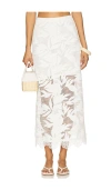 Waimari Arya Maxi Skirt In White