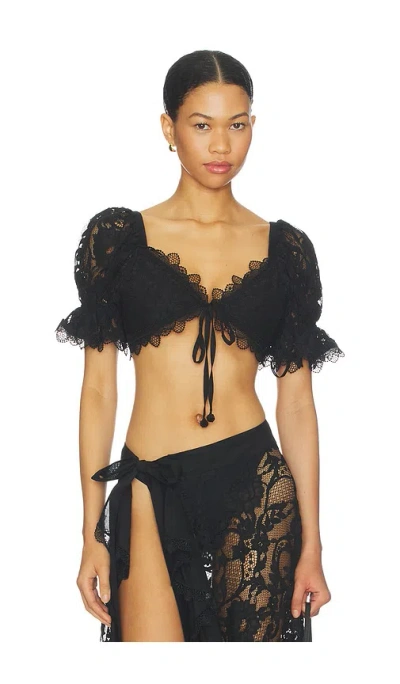 Waimari Avril Top In Black
