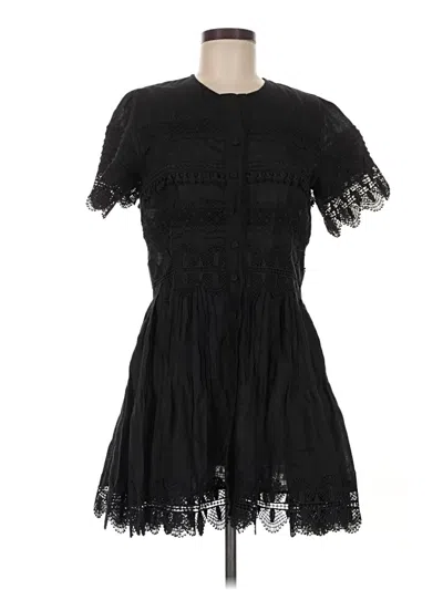 Pre-owned Waimari Casual Dress In Black
