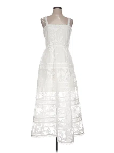 Pre-owned Waimari Cocktail Dress In White