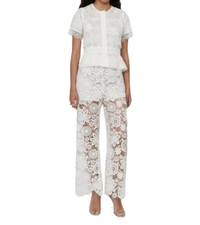 Waimari Demi Pant In White
