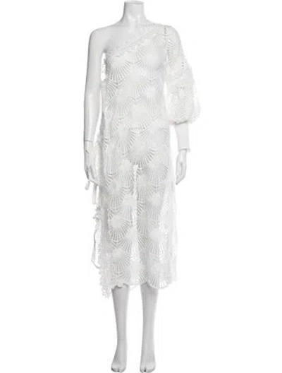 Pre-owned Waimari Dress In White