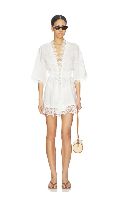 Waimari Gabriella Mini Dress In White
