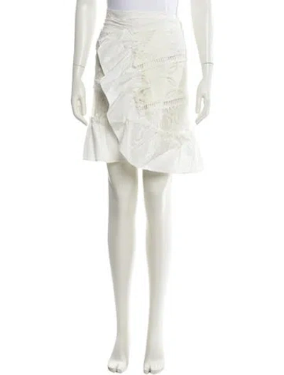 Pre-owned Waimari Knee-length Skirt In Neutral