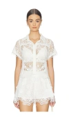 Waimari Nerissa Top In White