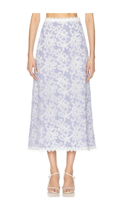 Waimari Nina Maxi Skirt In Blue