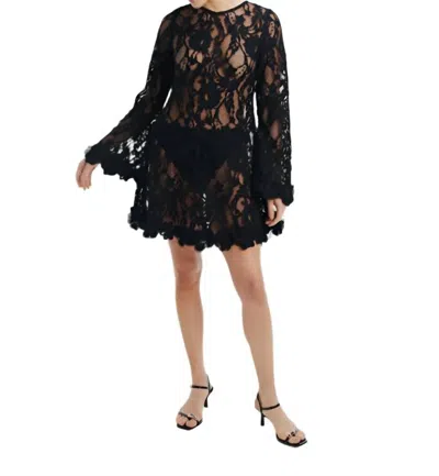 Waimari Odessa Mini Dress In Black