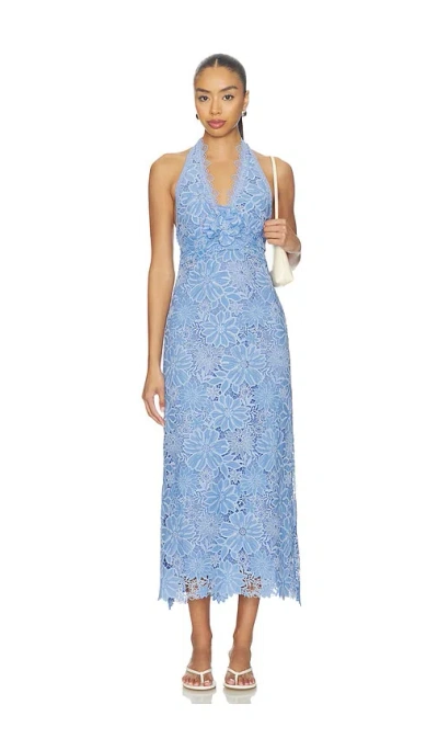 Waimari Odette Maxi Dress In Blue