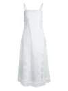 Waimari Rocio Lace-detailing Maxi Dress In White