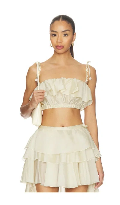 Waimari Sirocco Top In Neutral