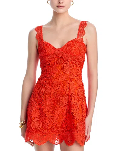Waimari Trina Lace Dress In Flame