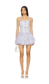 Waimari Victoria Mini Dress In Blue