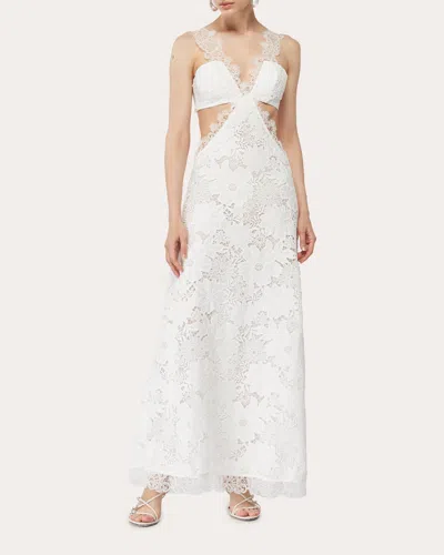 Waimari Women's Sahara Lace Cutout Maxi Dress In White