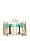 Waiwai Rio Baobá Aloha Clutch Bag In Neutral
